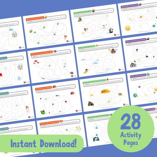 The Write Start: First Strokes Vol. 3 Tracing Maps
